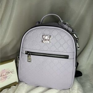 Steve Madden Light Purple Backpack